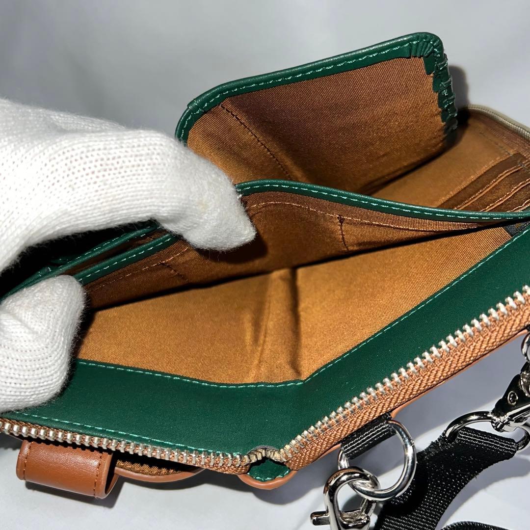 【未使用】 CAPTAIN STAG キャプテンスタッグ 財布 スマホポーチ