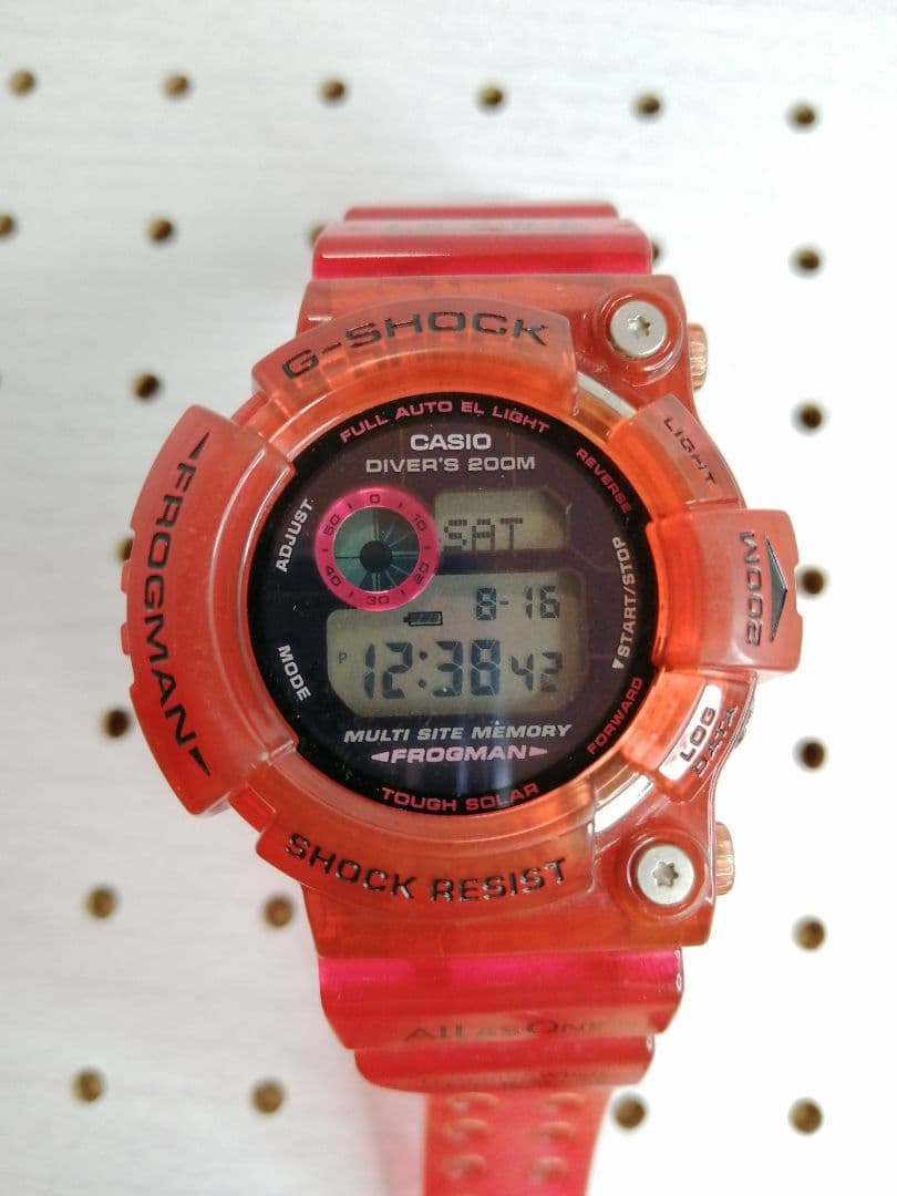 カシオ　G-shock フロッグマン　GW-203K 美品　訳あり