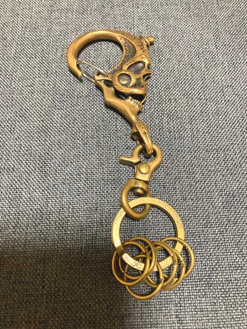 galcia スカルデザイン キーホルダー