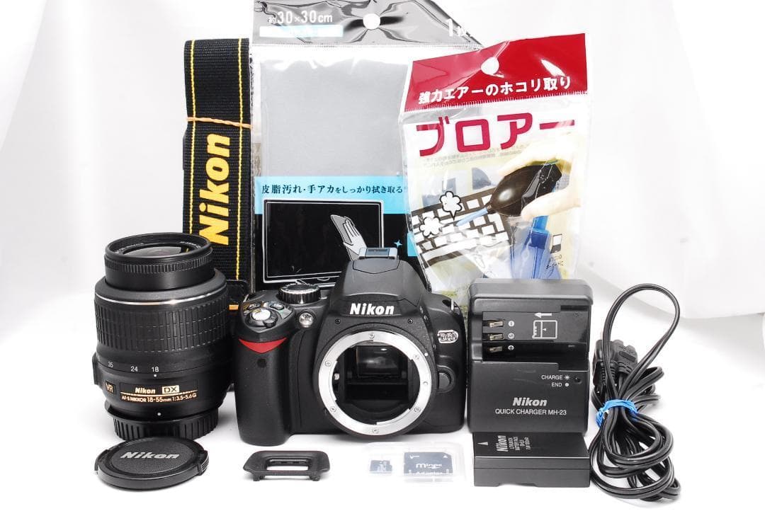 Nikon D60 ♬ニコン 小型軽量モデル♥レンズセット♥初心者おすすめ