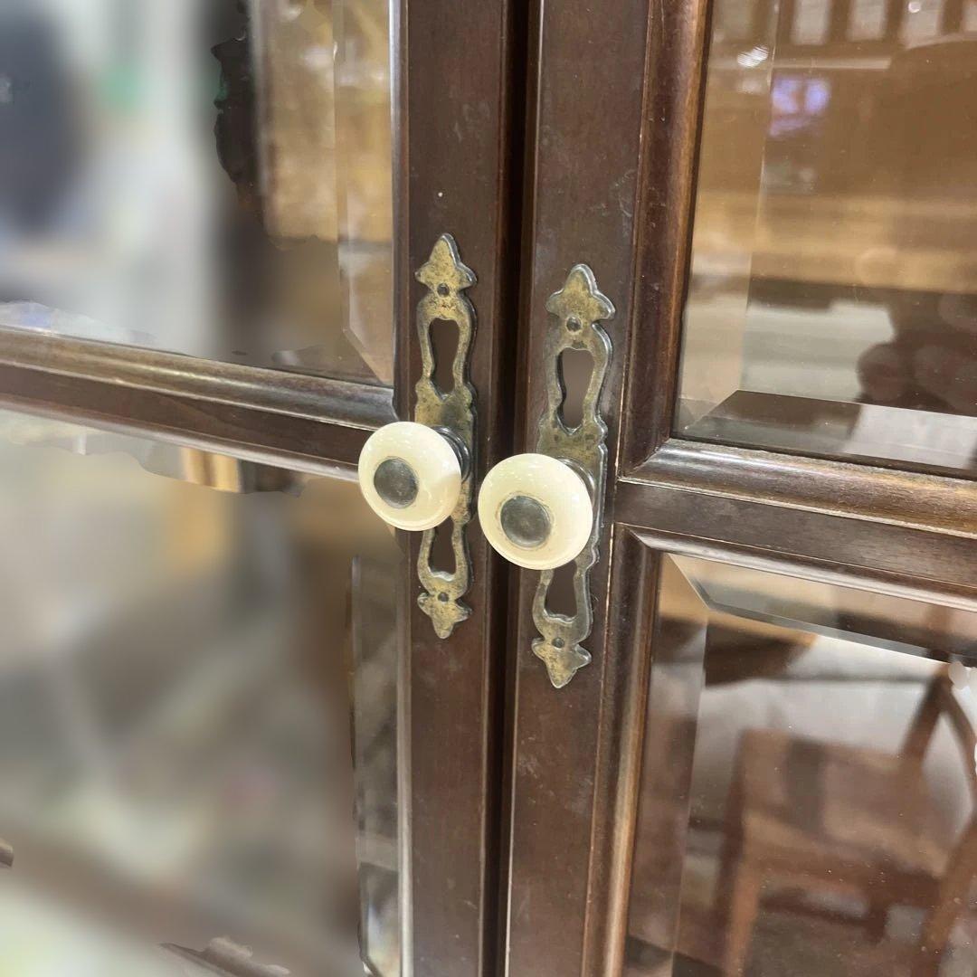 【飛騨産業】キュリオケース◆照明付◇ちょい訳有◆廃盤品◇キツツキ