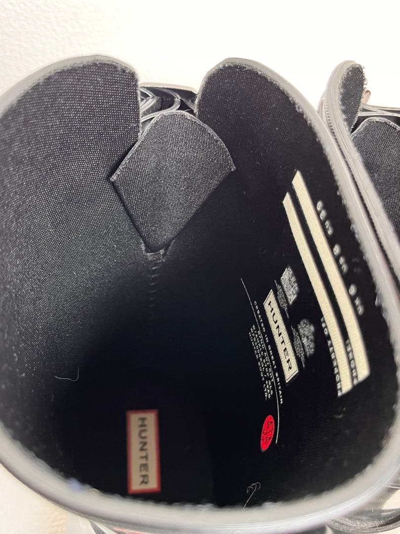 【美品】HUNTER レインブーツ UK6 24.5 cm (eu 39)