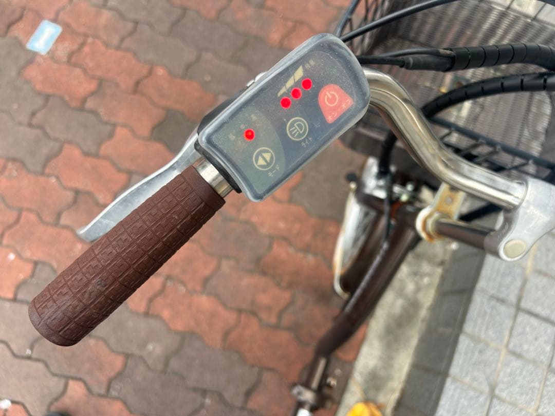 兵庫県神戸市より！21technology レトロ感漂う電動アシスト自転車実働。