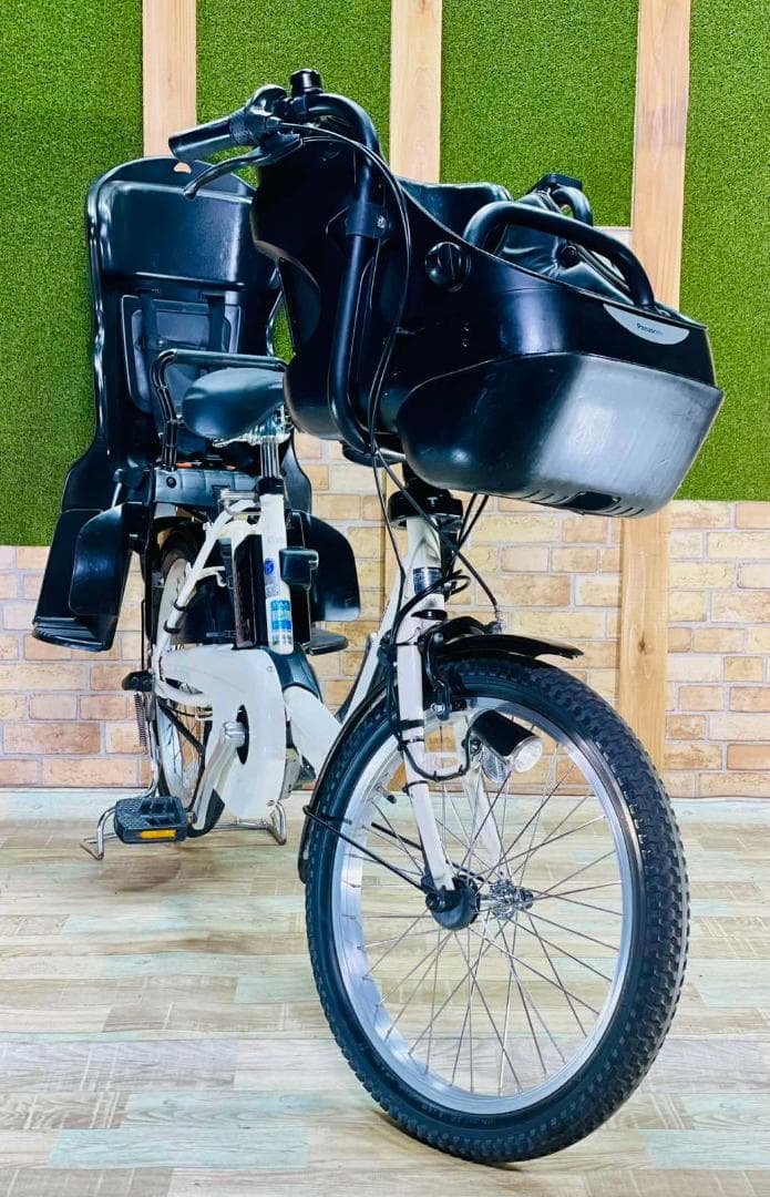 大容量パナソニックギュット子供乗せ電動アシスト自転車 ZH3000