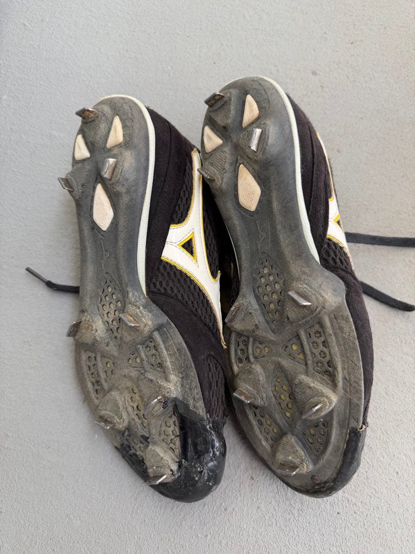 ミズノプロ　野球スパイク　ホークスカラー