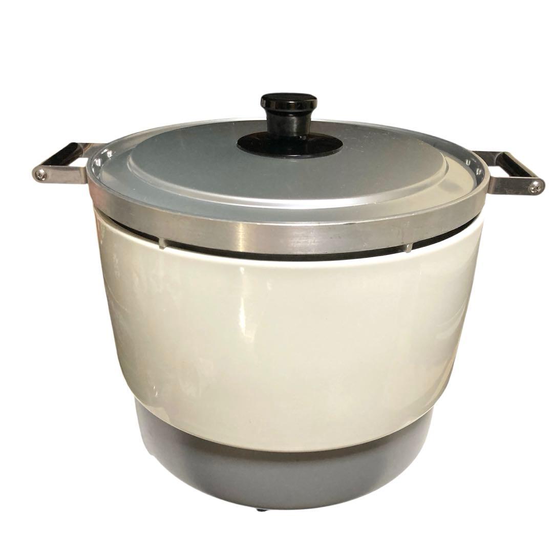 【美品】パロマ 業務用炊飯器 LPガス用 PR-6DSS 3升炊 2回だけ使用