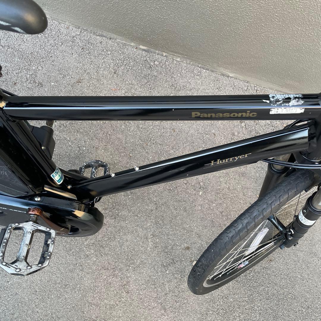 パナソニック電動アシスト自転車26インチ スポーツ型 ブラック