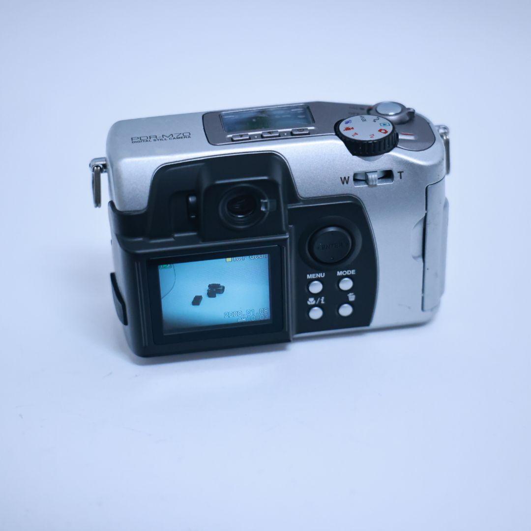 動作確認済み　オールドデジカメ　2台　メモリー電池充電器付