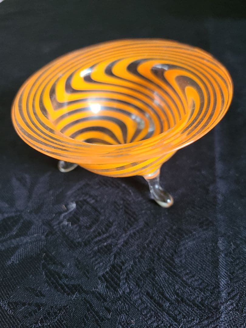 オーストリアアンティークビミニガラス　一客