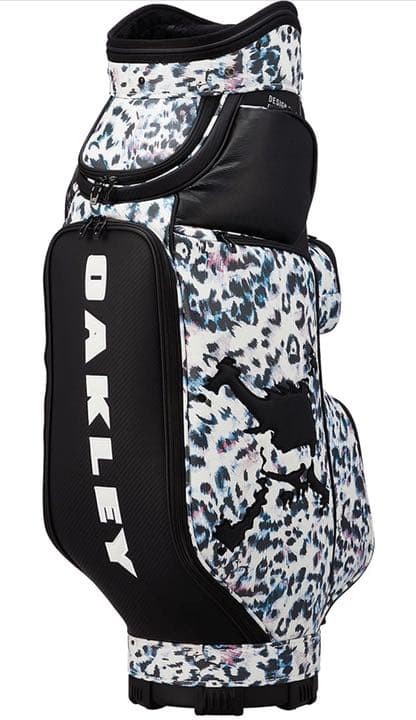 ゴルフバッグ・キャディバッグ OAKLEY Skull Golf Bag 16.0 White print