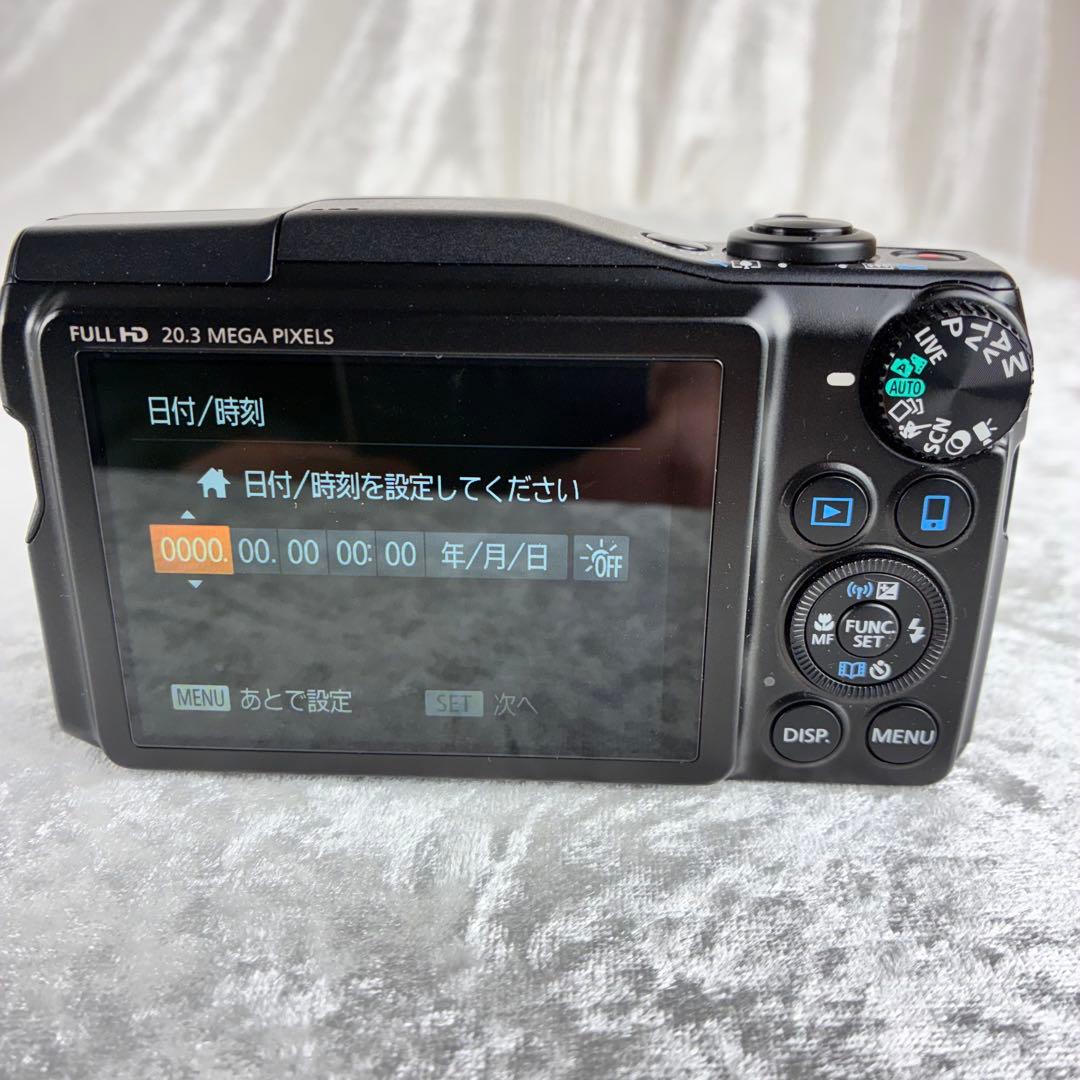 美品 付属品完備 Canon PowerShot SX710 HS ブラック 黒