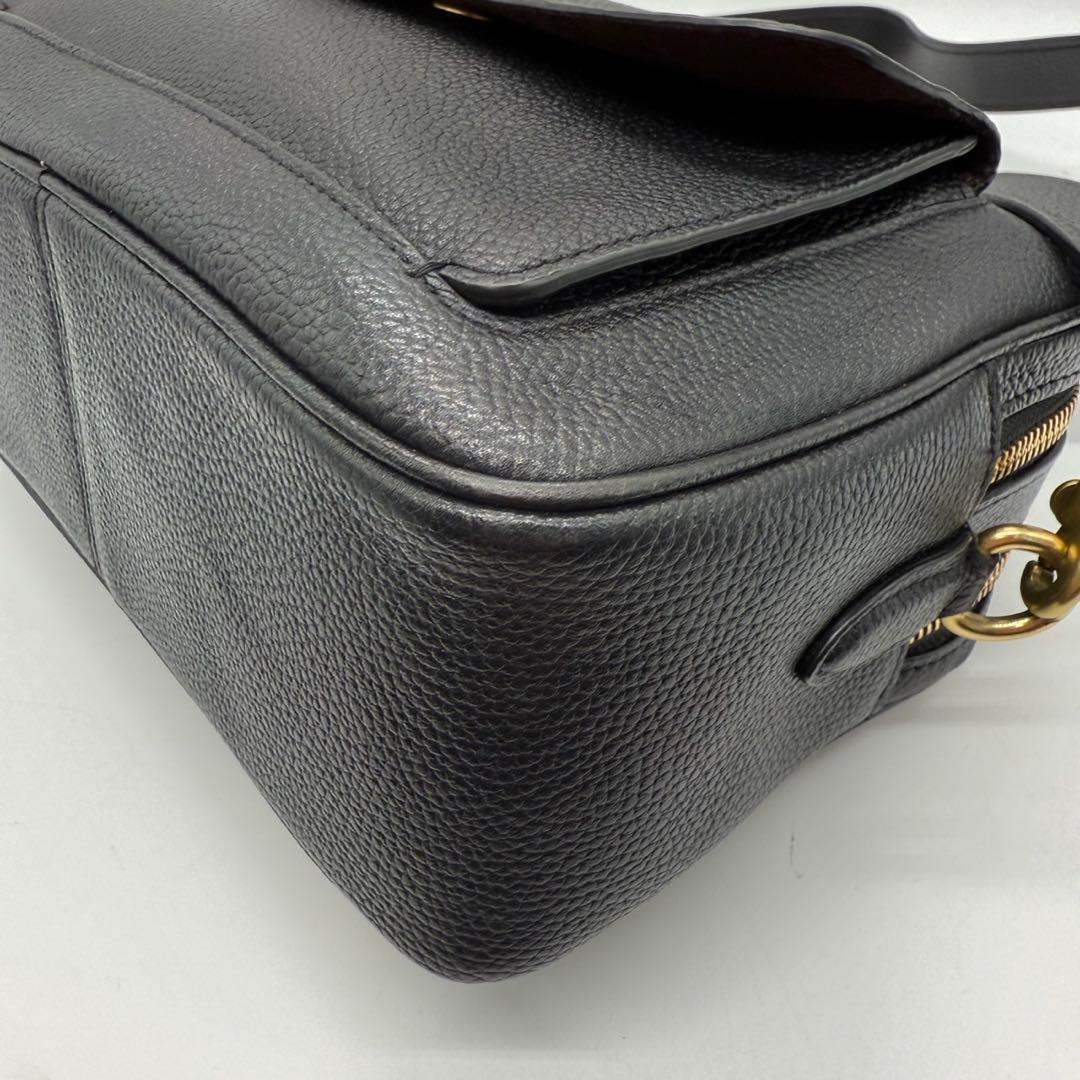 【美品】COACH コーチ キャシー カメラバッグ ブラック 639