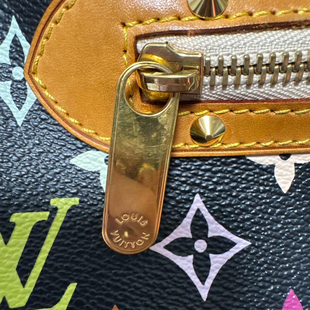 最終値下げ！Louis Vuitton ショルダーバッグ 黒/マルチカラー
