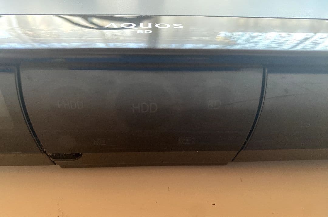 SHARP AQUOS　Blu-ray Disc recorder レコーダー