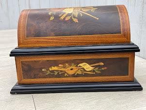 スイス リュージュ ディスクオルゴール Romance 象嵌 ディスク10枚