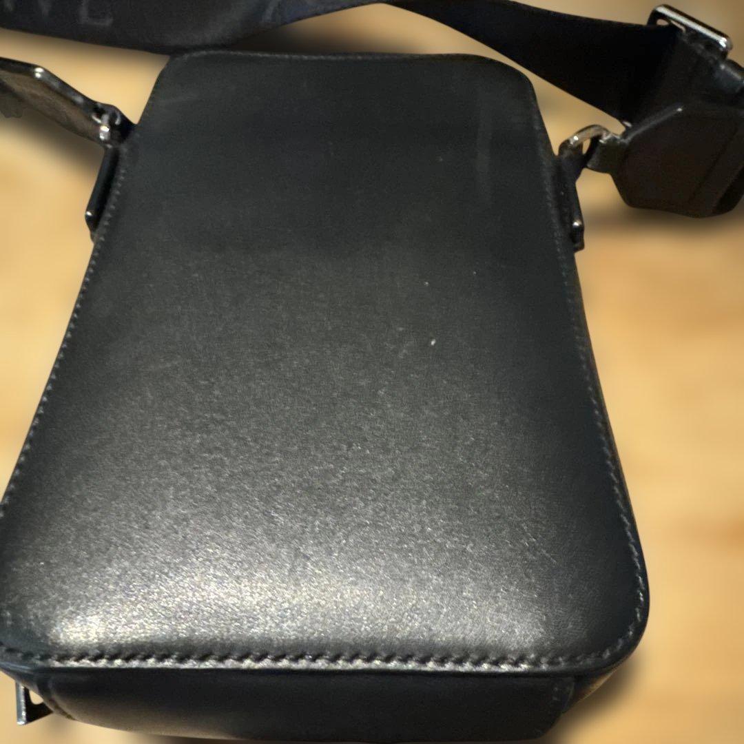 LOEWE レザー ショルダーバッグ ブラック