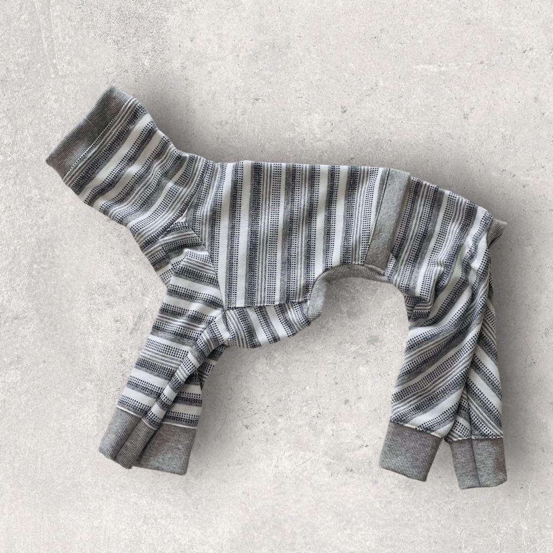 ④ジャガードニットカバーオール