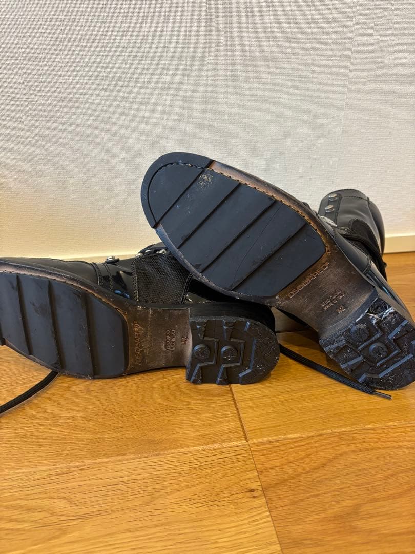 か*ん様 DSQUARED2 レザーブーツ 箱あり