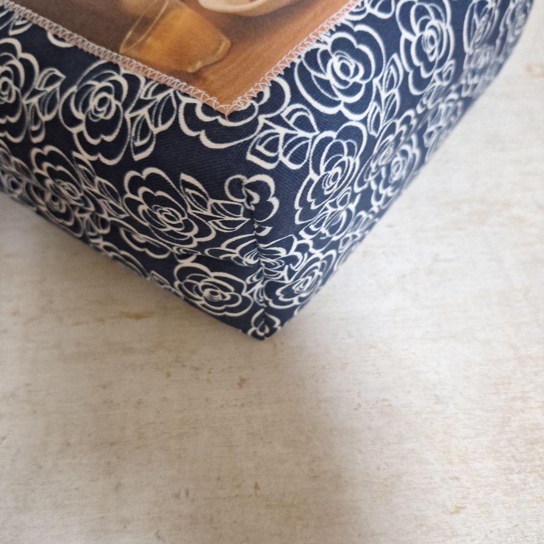 激レアポメラニアンパネル生地　ハンドメイド　ミニバック