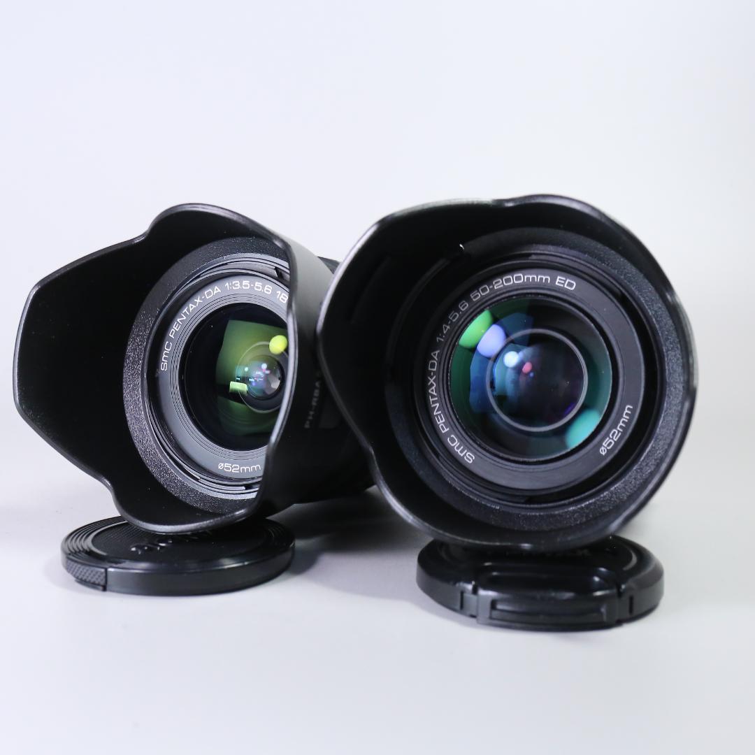 ☆美品☆ PENTAX K30 18-55mm & 50-200mm　＃348