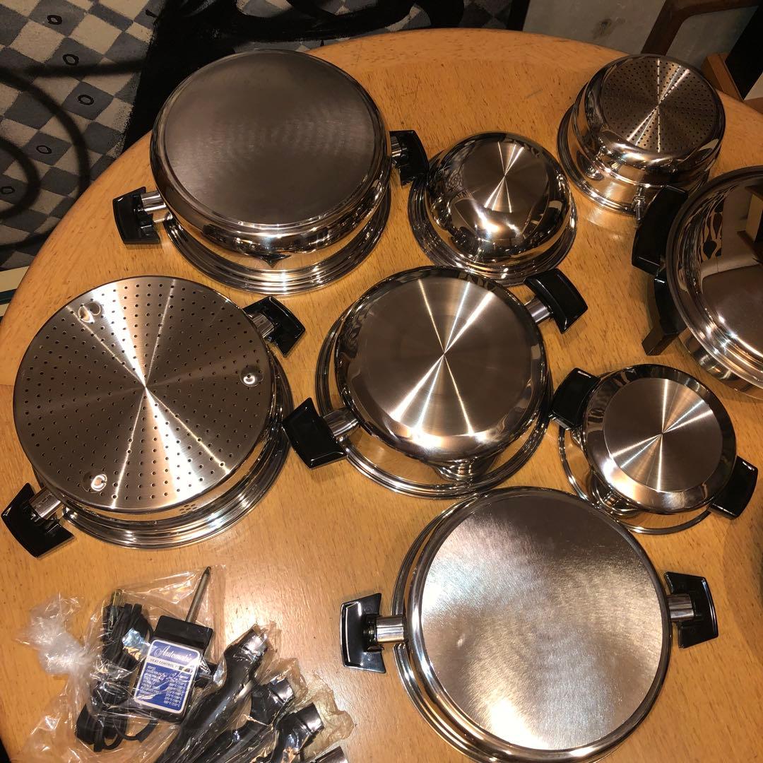 ロイヤルクイーン　Liquid Core 大フライパン IH対応　セット