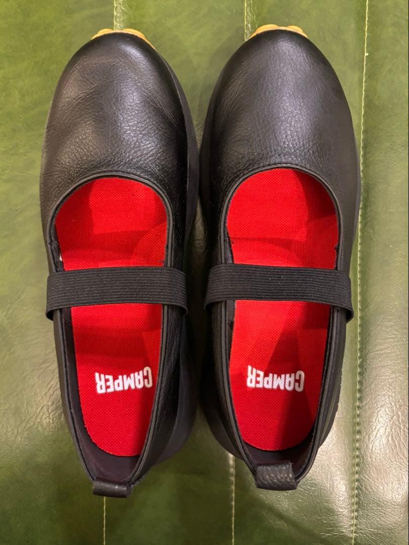 【美品】CAMPER カンペール フラットシューズ 39 25.0cm