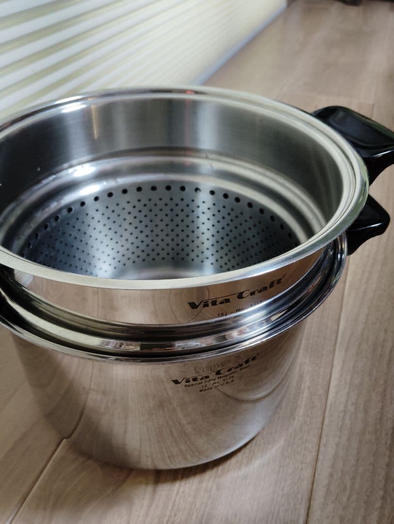 Vita Craft ステンレス鍋と蒸し器セット