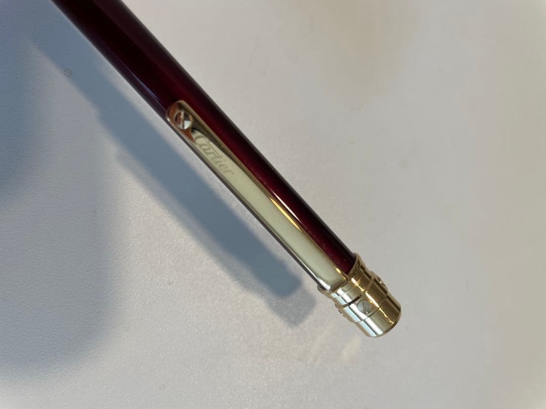 Cartier ワインレッド ボールペンシル本体