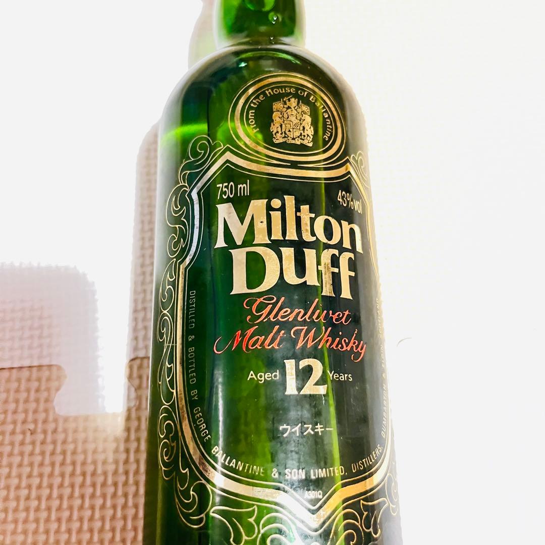 【古酒】 ミルトンダフ モルトウイスキー 12年 750ml