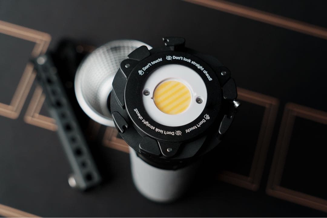 INKEE GLOD CROW GC60 バイカラー 充電式 LEDビデオライト