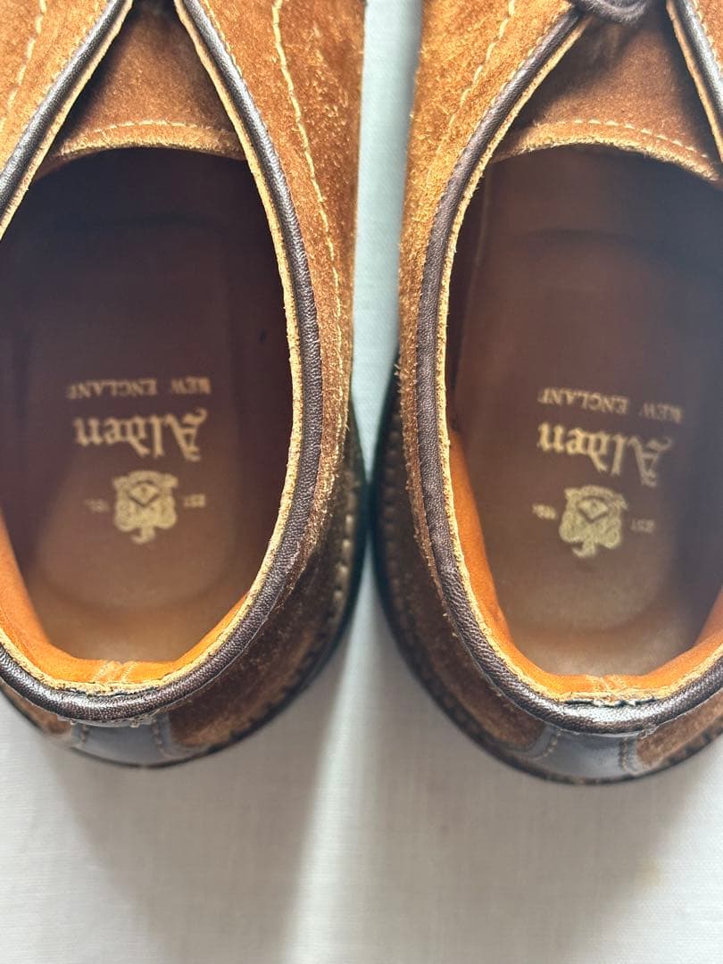 【美品良靴】ALDEN SUEDE CHUKKA BOOTS7D 13291