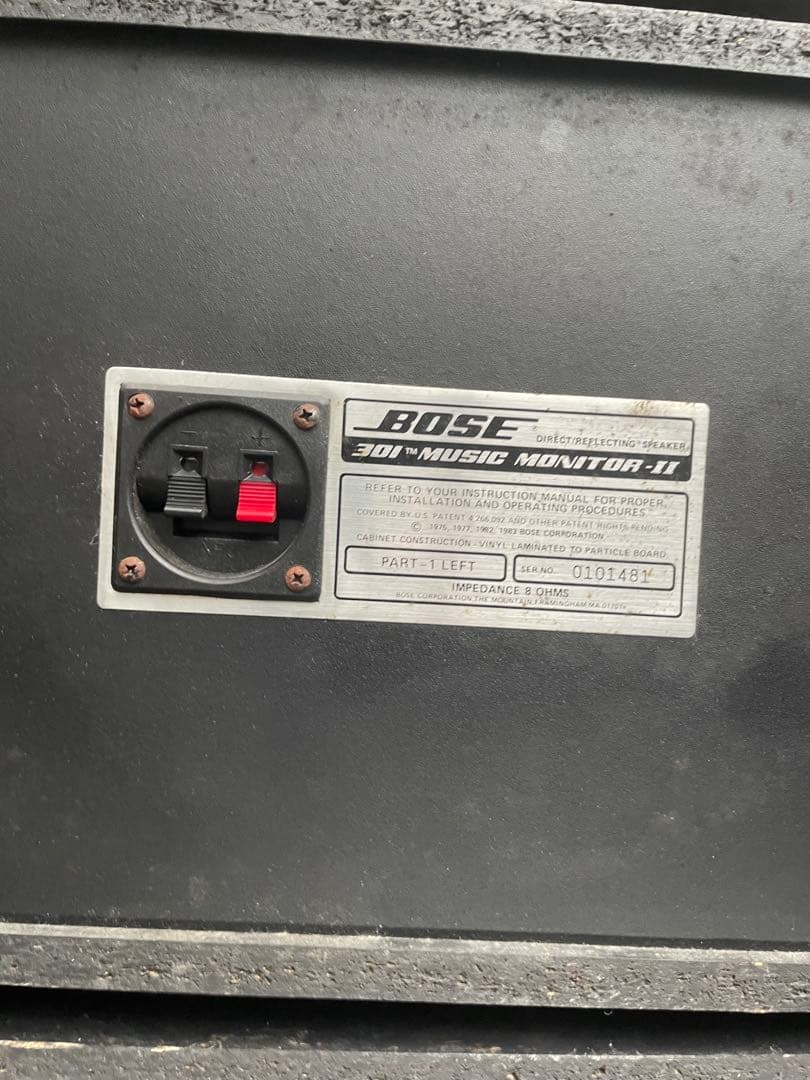 健*太様 BOSE スピーカー 301 MUSIC MONITOR-Ⅱ 訳あり品