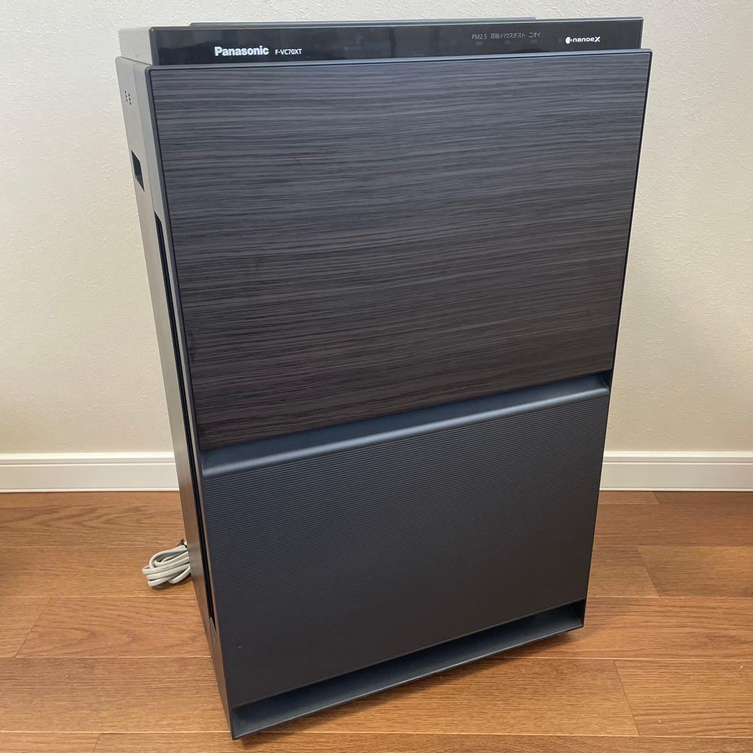 美品　パナソニック 加湿空気清浄機 ナノイーX搭載 ~31畳 F-VC70XT