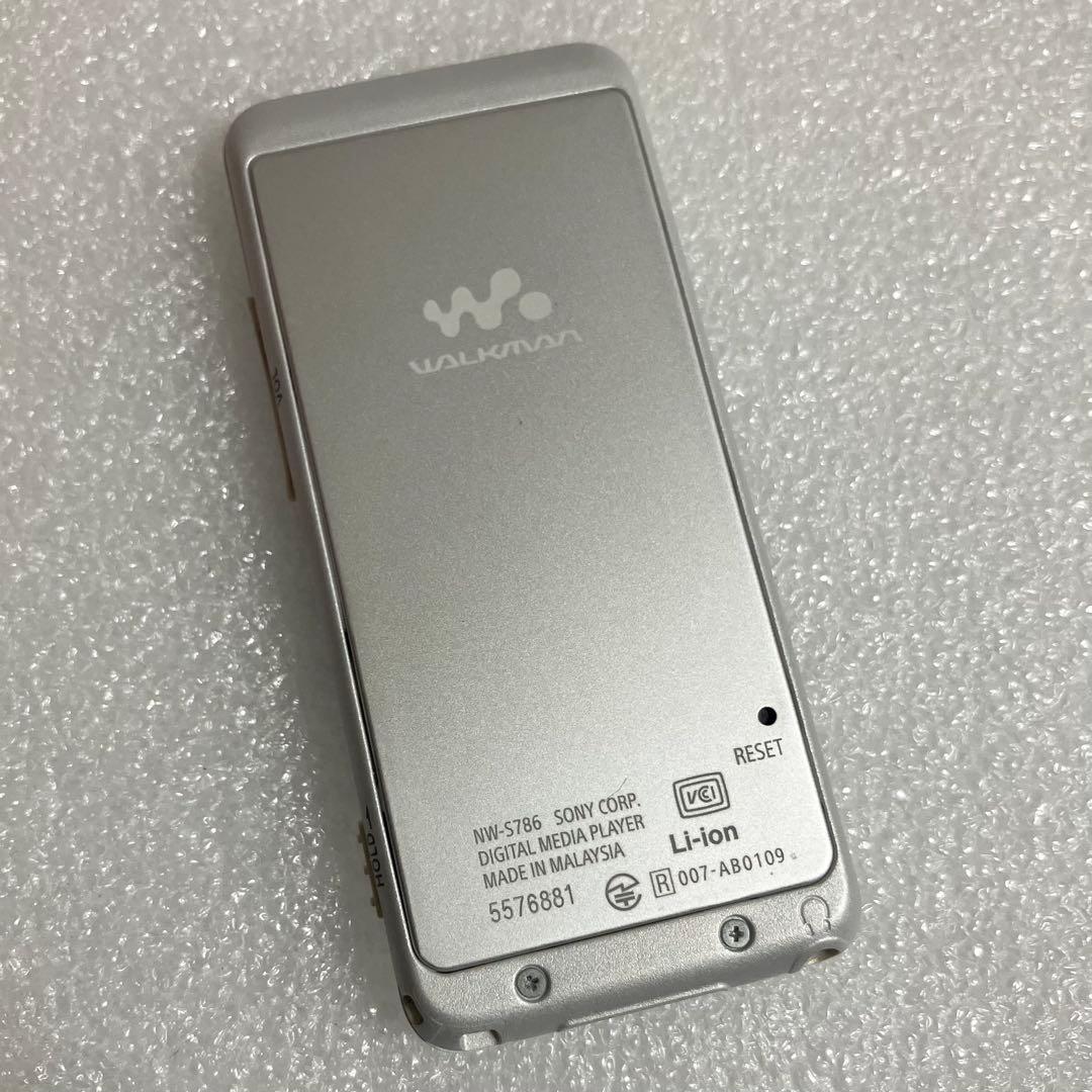 【希少品　バッテリー良好】SONY ウォークマン　NW-S786 32GB しろ