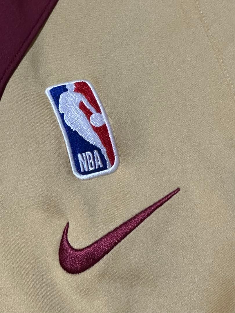 キャバリアーズNBA25シーズン選手支給品ワームアップブレイクパンツMサイズ