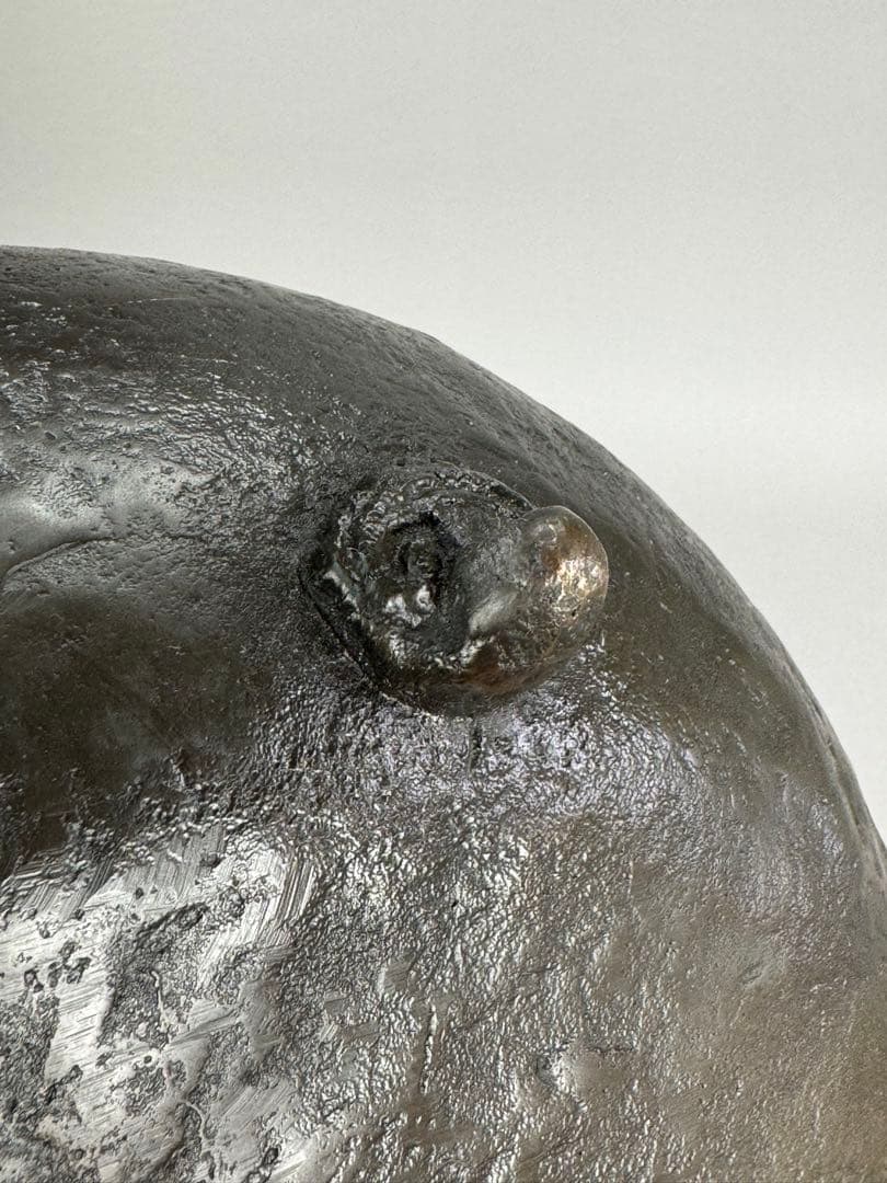 池坊　いけばな　銅鋳造　水盤　銅花器