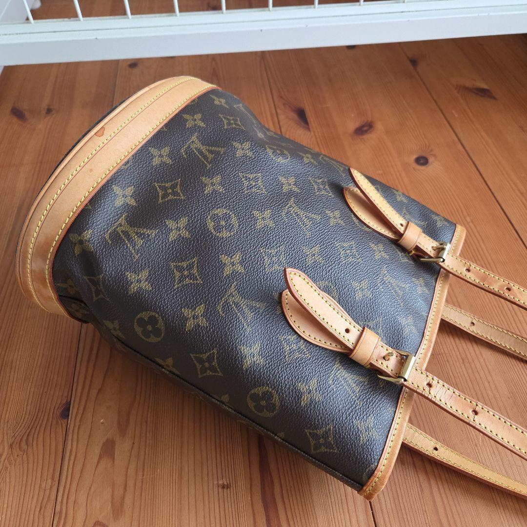 ルイ・ヴィトン M42238 プチ・バケット+ポーチ モノグラム