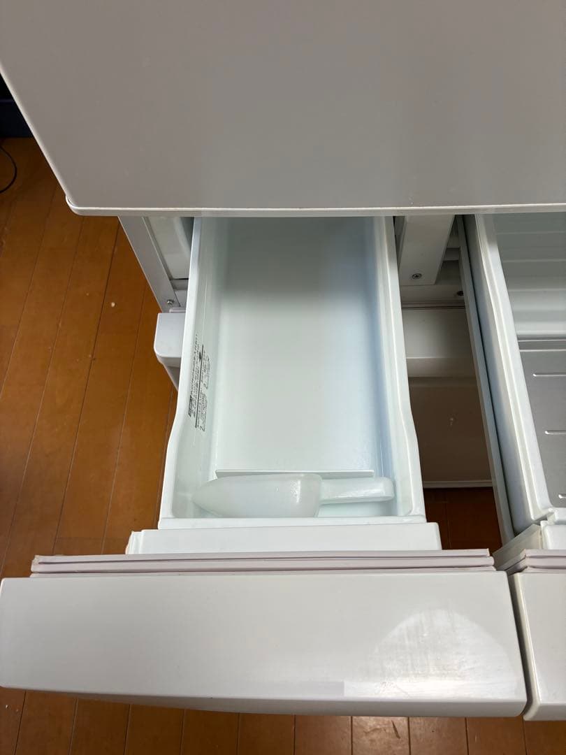 冷蔵庫 411L 東芝 GR-Y41GH(WU) ホワイトマット(右開き)