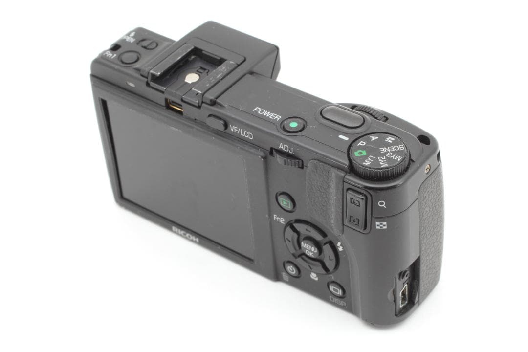 RICOH GX200 デジタルカメラ VF-1 自動開閉式レンズキャップ