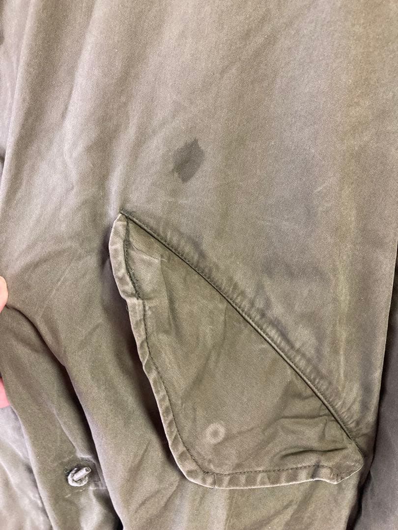 米軍実物　M65フィッシュテールパーカーUSED ライナー付　Ｌ1988年最終型