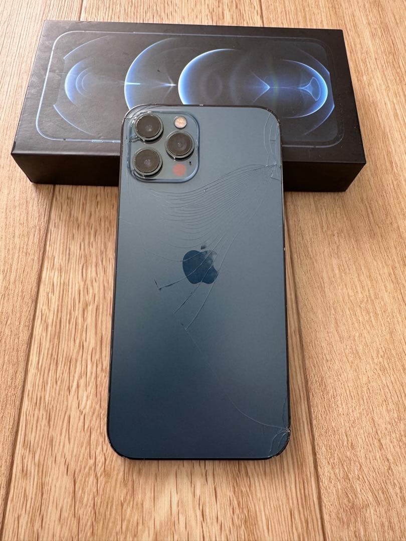 iPhone 12 Pro Max 256GB Pacific Blue 動作良