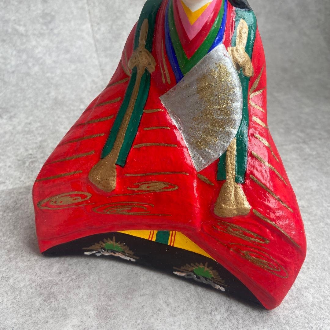 三次土雛　お雛様　雛人形　伝統工芸品　三次人形窯元　無形文化財　レトロ