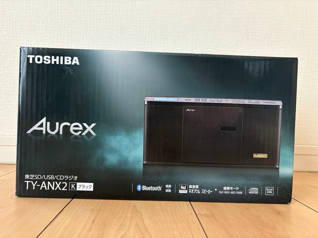 ✳︎値下げしました✳︎東芝CDラジオ Aurex TY-ANX2 Bluetooth