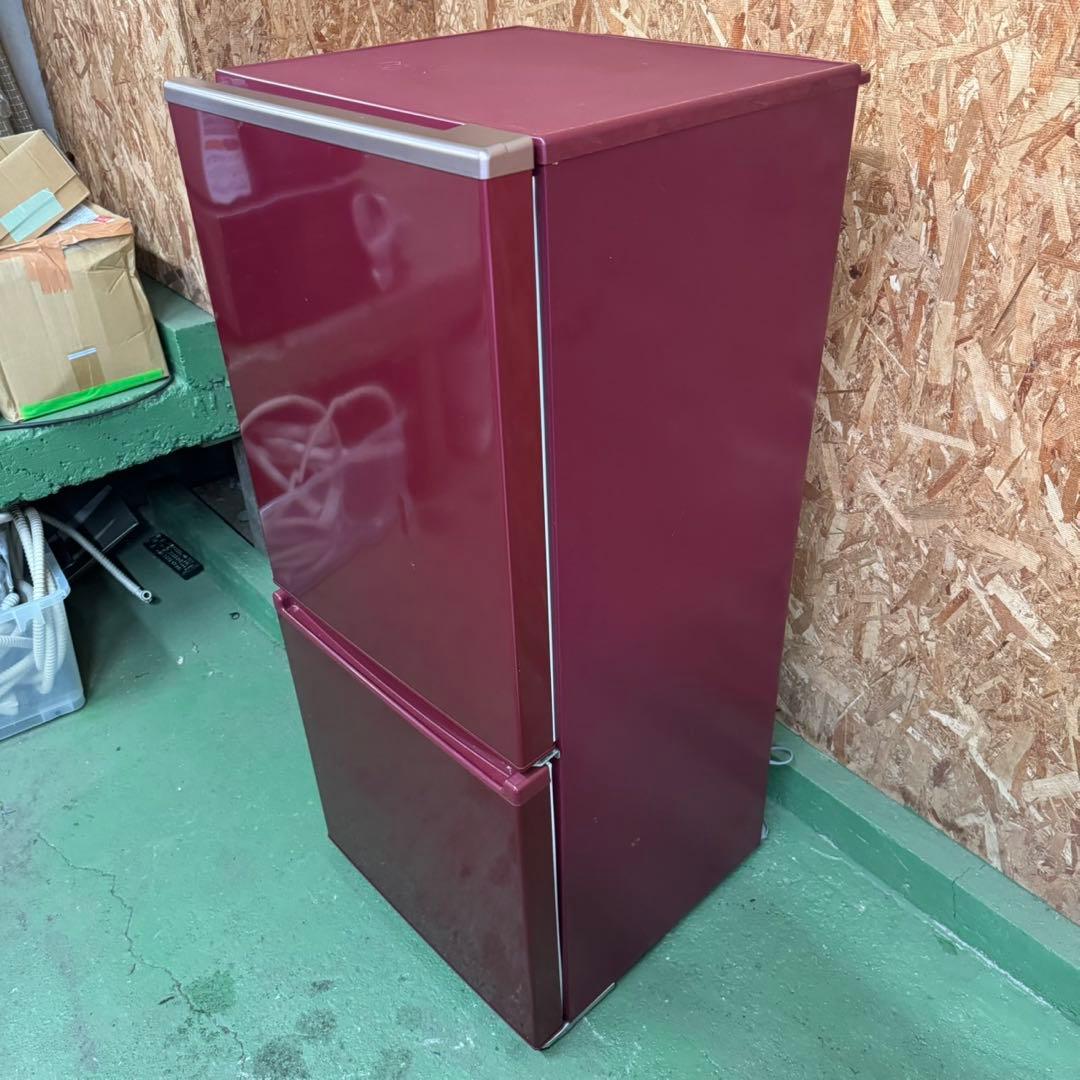 275 冷蔵庫　ワインレッドカラー　洗濯機　小型　一人暮らしセット　極美品