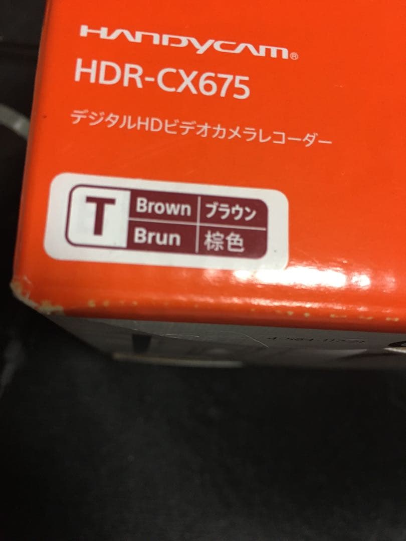 最終価格SONY HDR-CX675 ビデオカメラ本体