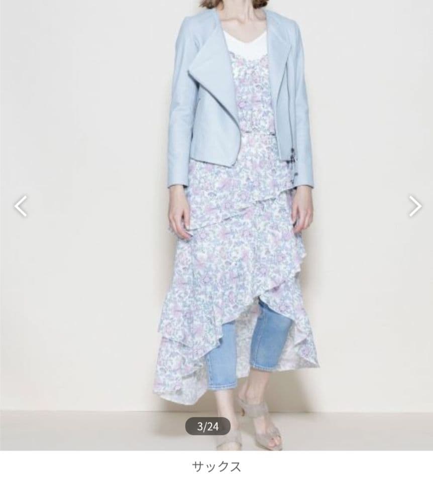 グレースコンチネンタル　ラムレザージャケット　ブラック 38 Mサイズ