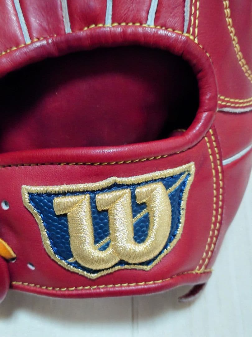 Wilson 87型 ベースマン別注 プロ担当型付 硬式 内野手用 使用1回