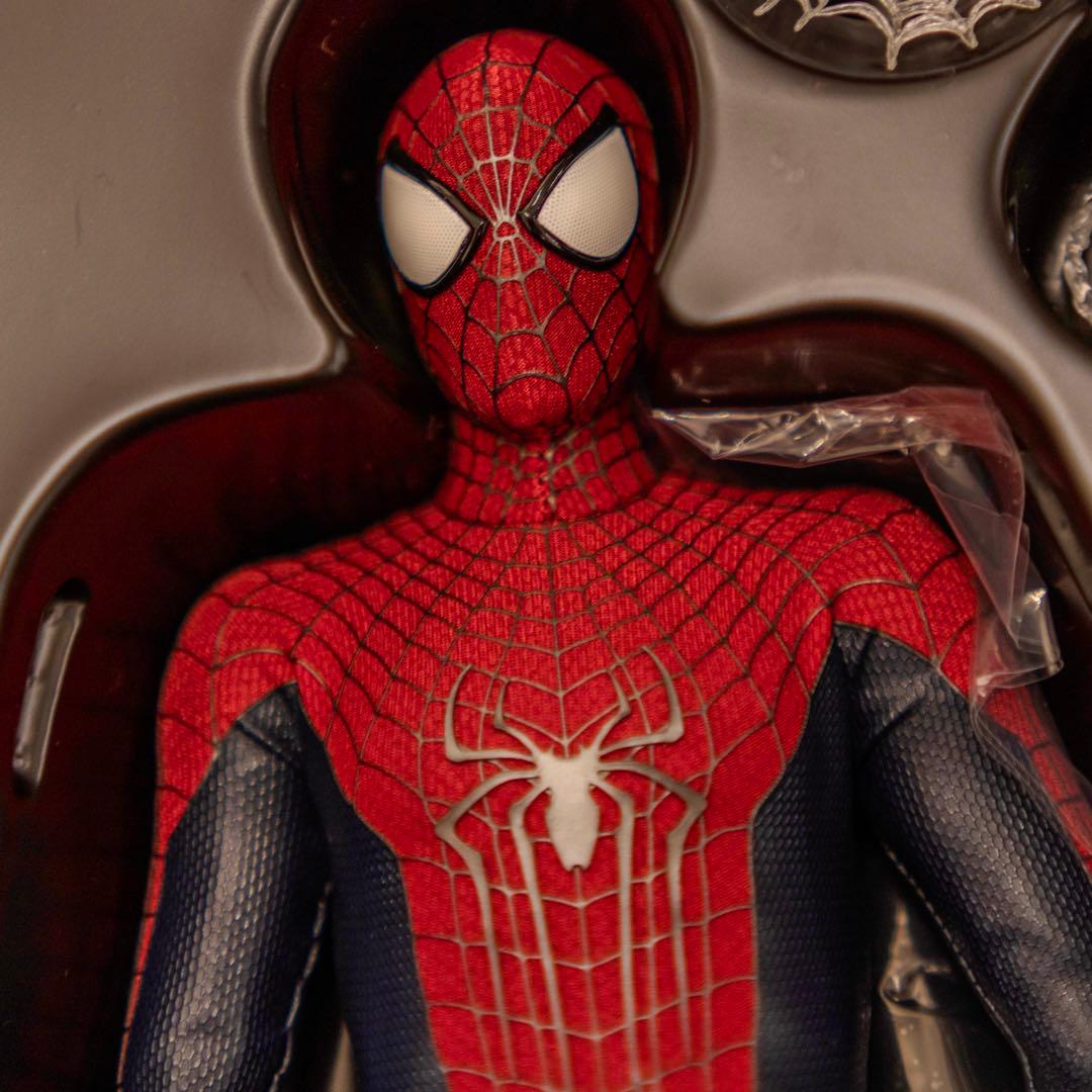 カスタムアイパーツ換装 ホットトイズ アメイジングスパイダーマン2 1/6