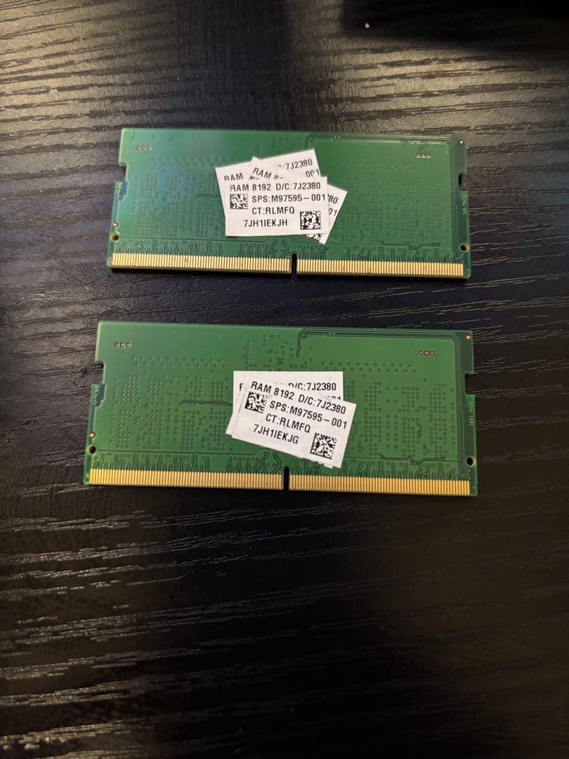 DDR5 SK hynix 8GB×2枚 SODIMM メモリ