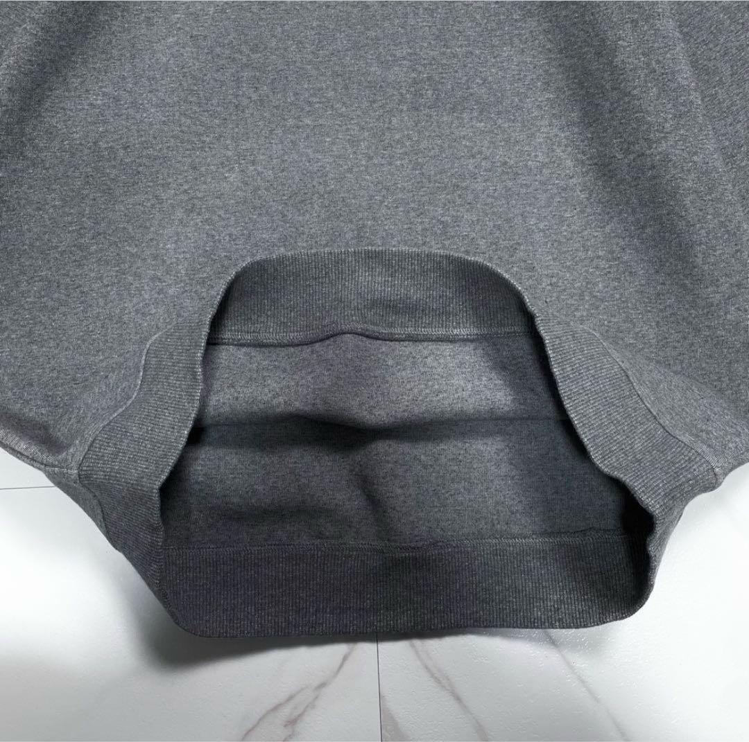 LACOSTE ラコステ コットンブレンド ネックロゴ　スウェット プルオーバー